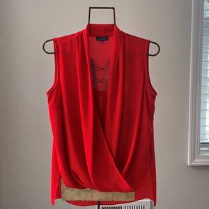 Vince Camuto Red Blouse